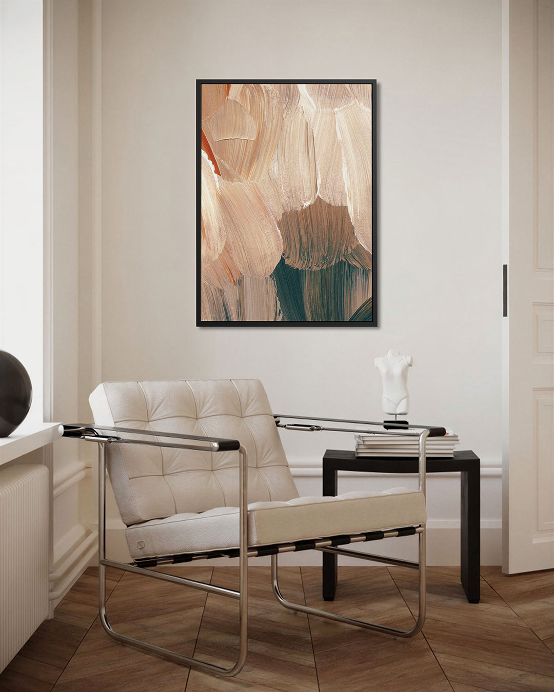 Penseelstreken Kunstwerk