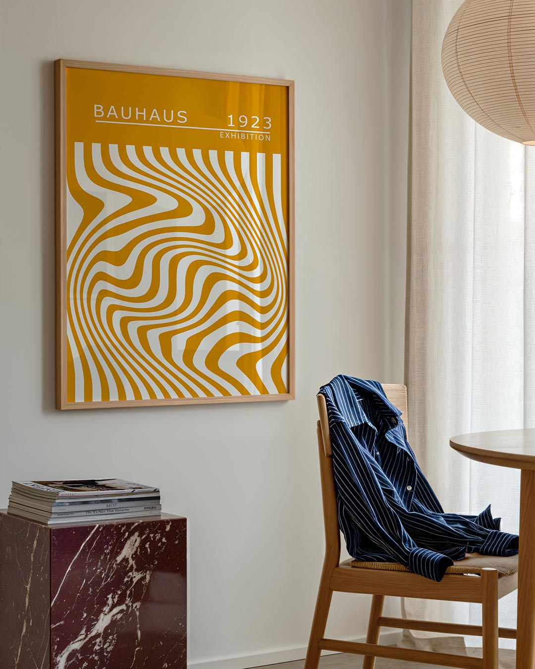 Golvend lijnenspel Poster