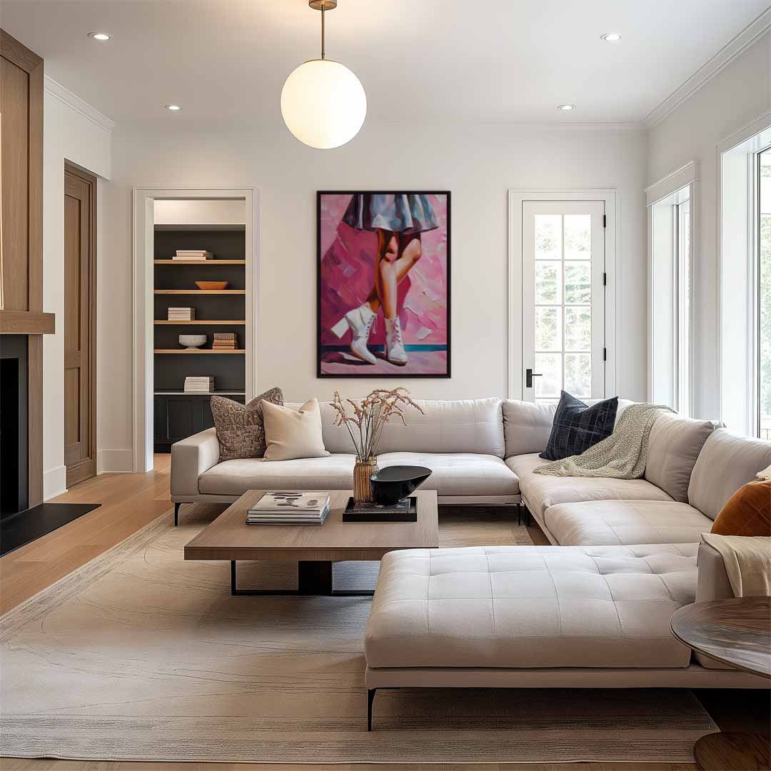 Stijlvolle Stedenwandeling Kunstwerk-canvas-dibond-plexiglas-wanddecoratie-WallArtistic
