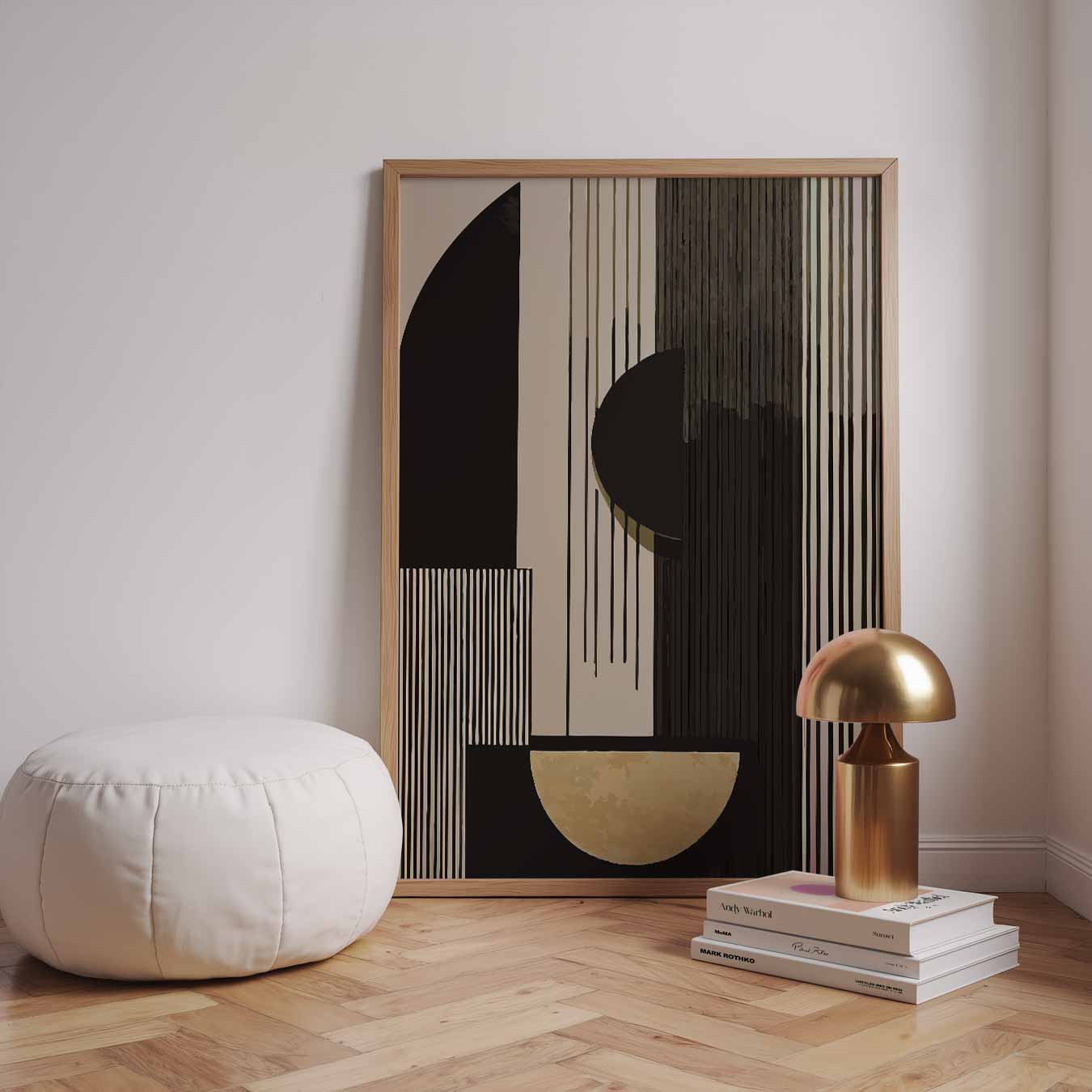 Moderne Geometrische Kunstposter-WallArtistic