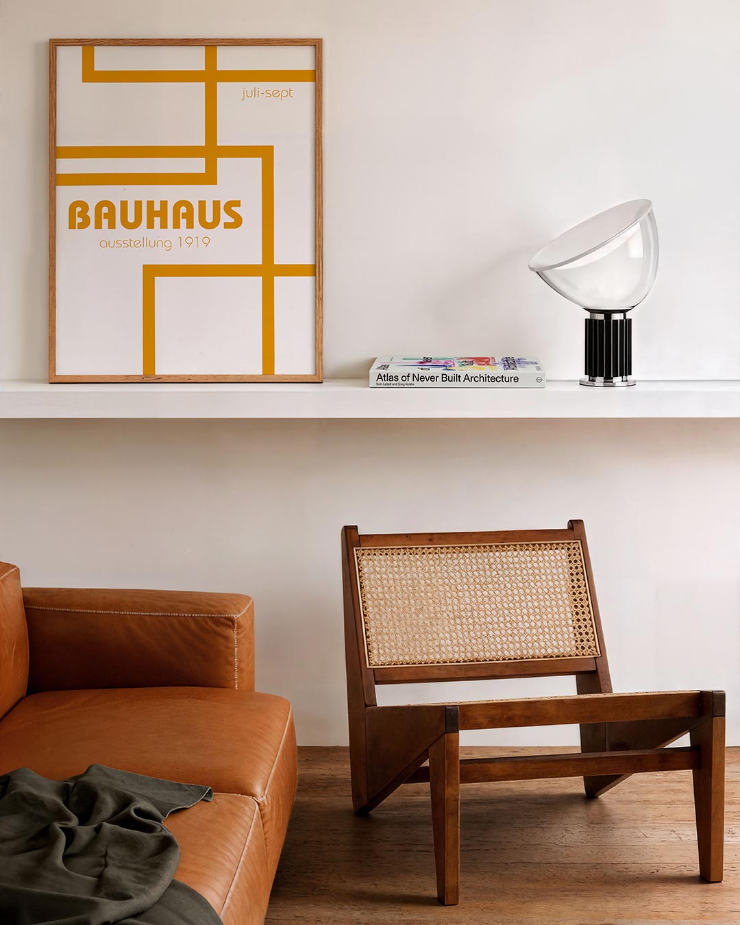 Lijnen en kleurvlakken Poster