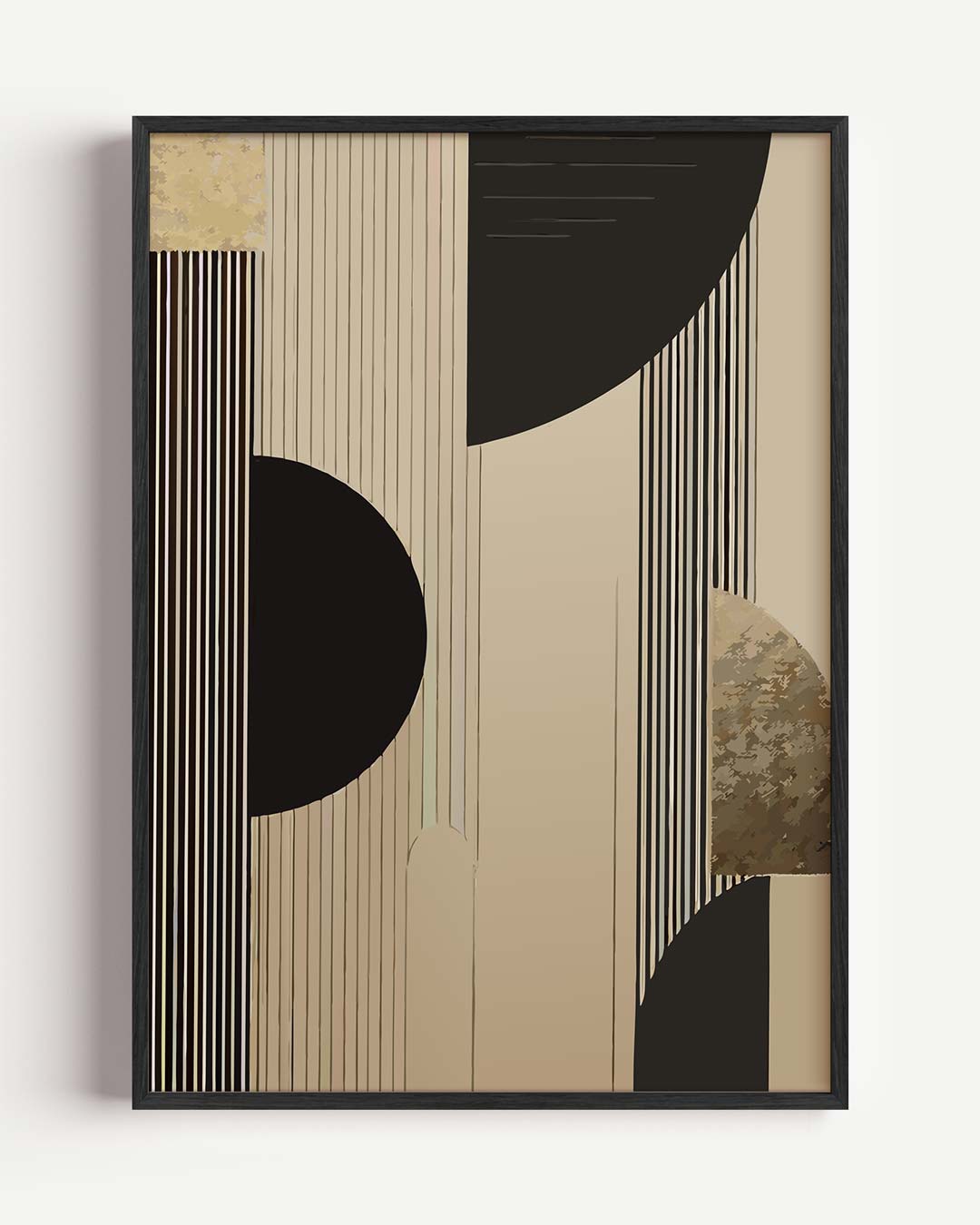 Chic Geometrische Deco Poster-WallArtistic