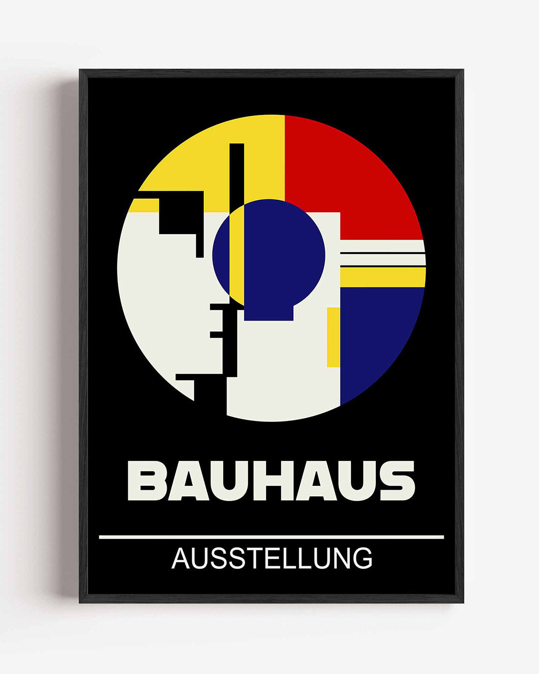 Cirkelvorm en kleur Poster