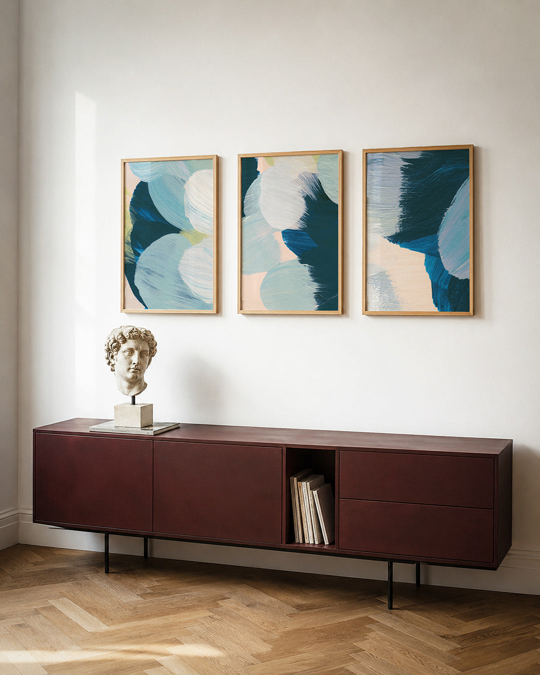 Kleurrijke vormen Posterset