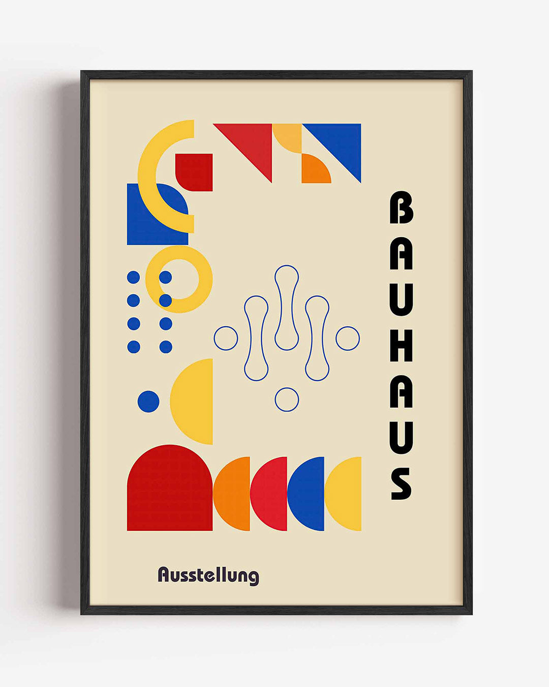 Vormen en vlakkenspel Poster