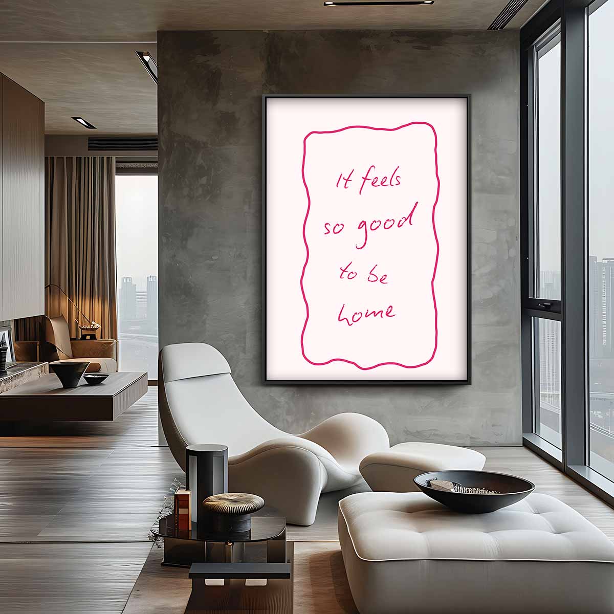 Welkom Thuis Wanddecoratie Kunstwerk-canvas-dibond-plexiglas-wanddecoratie-WallArtistic