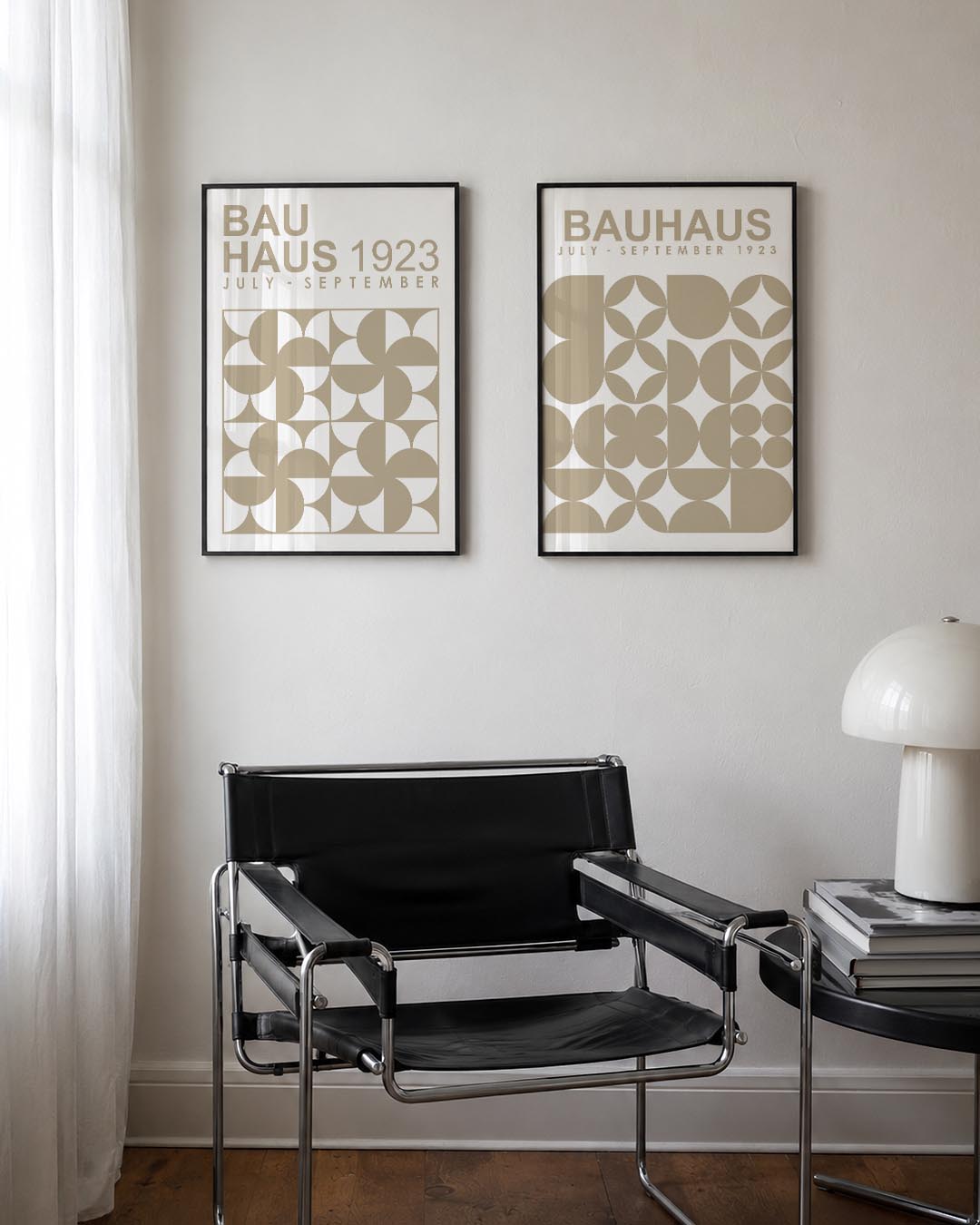 Vormritme en lijnen Posterset