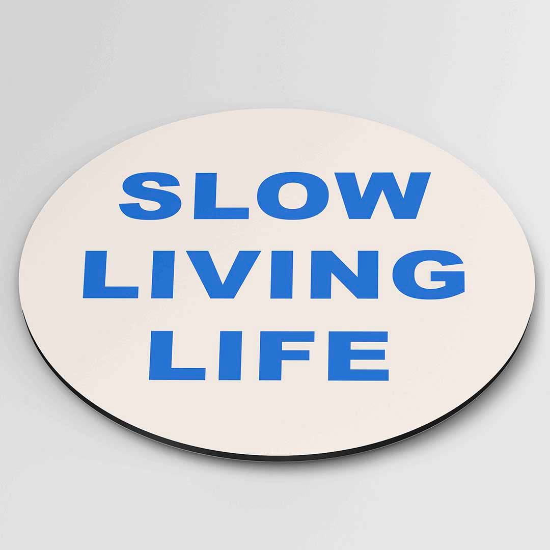 Slow living life Muurcirkel