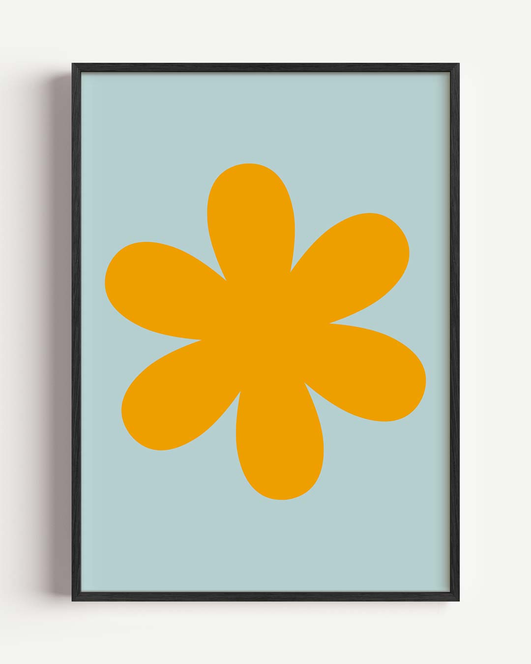 Retro Bloemenposter-WallArtistic