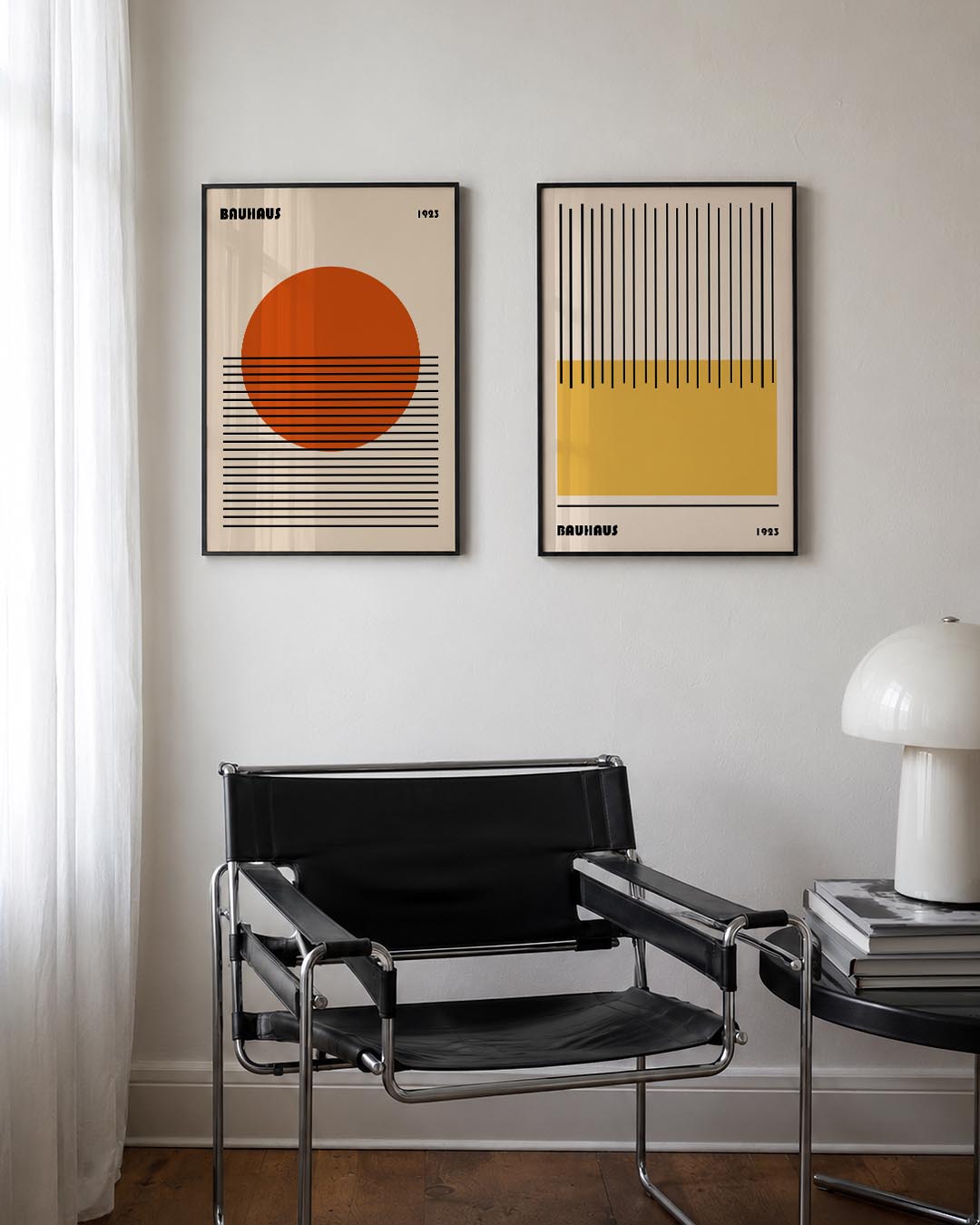 Cirkel en lijnen Posterset
