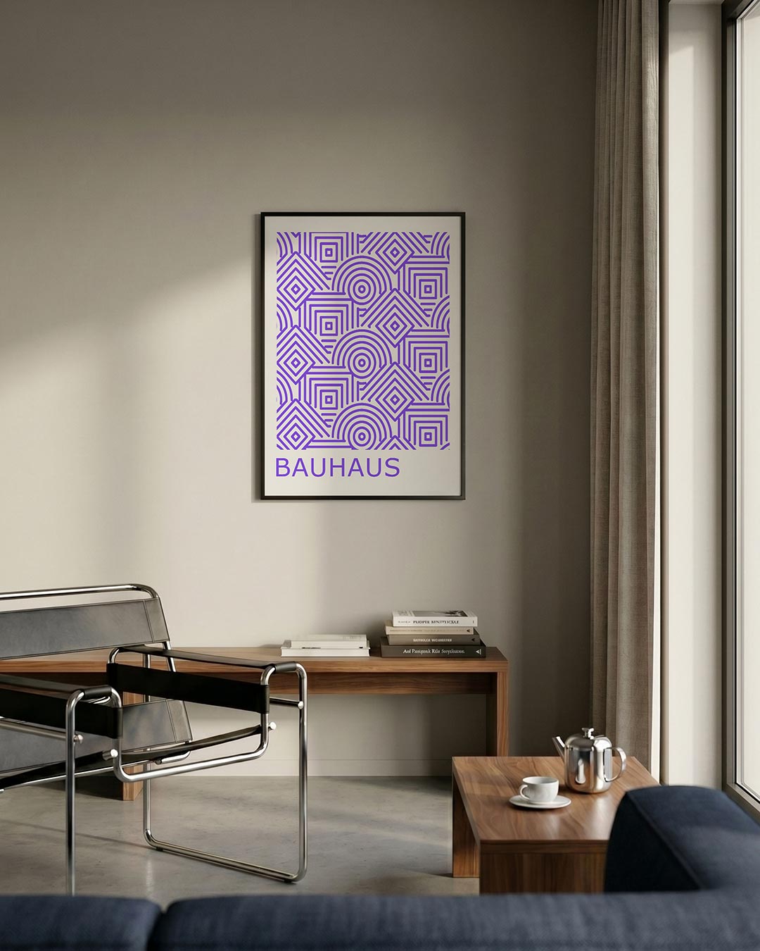 Lijnen en patronen Poster