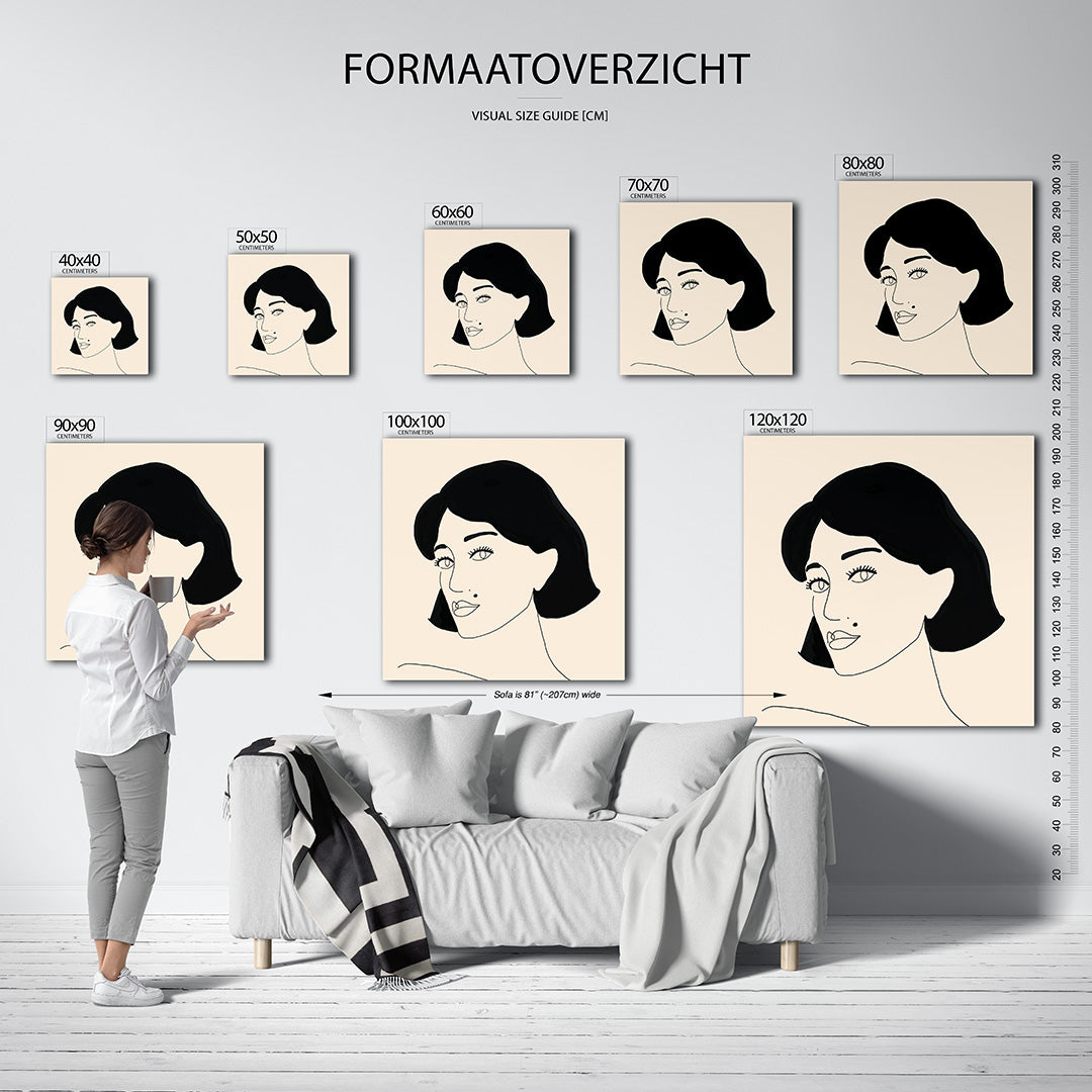 Portret Kunstwerk