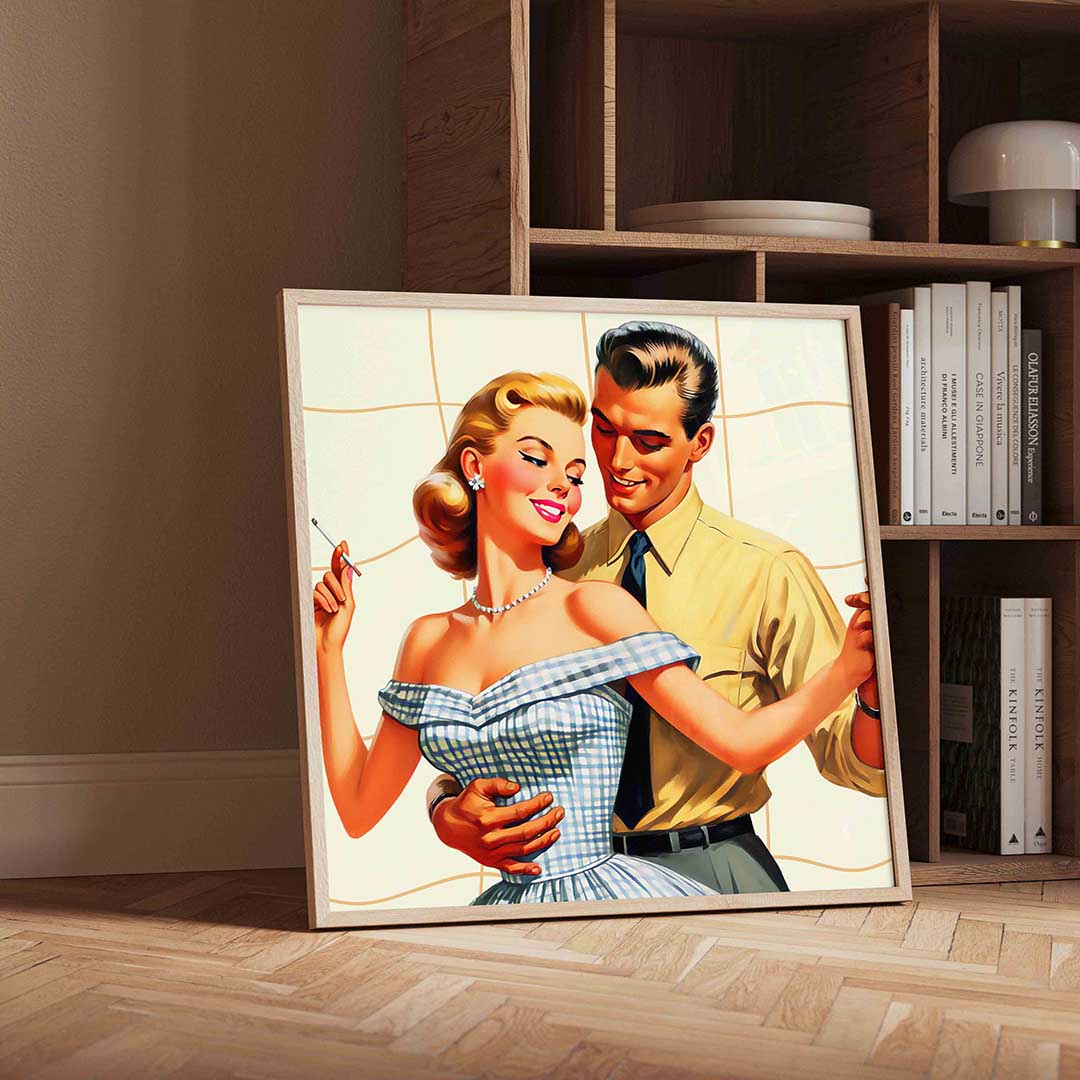 Dansend koppel Poster