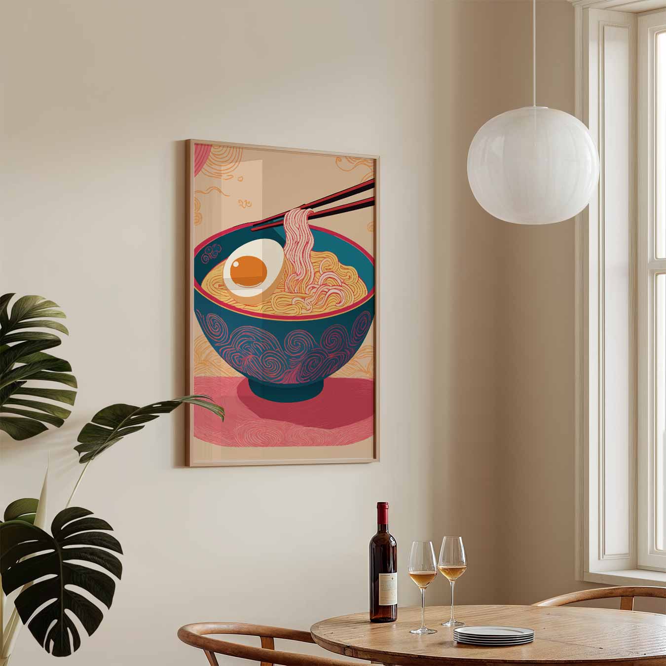 Ramen Genot Poster-WallArtistic