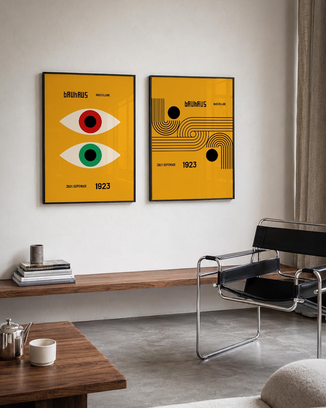 Oogvormen en kleur Posterset
