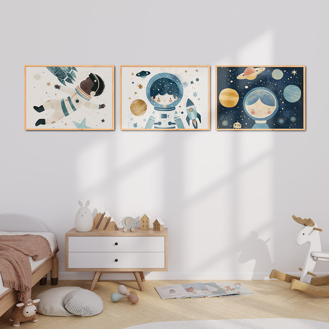Ruimteavontuur Posterset
