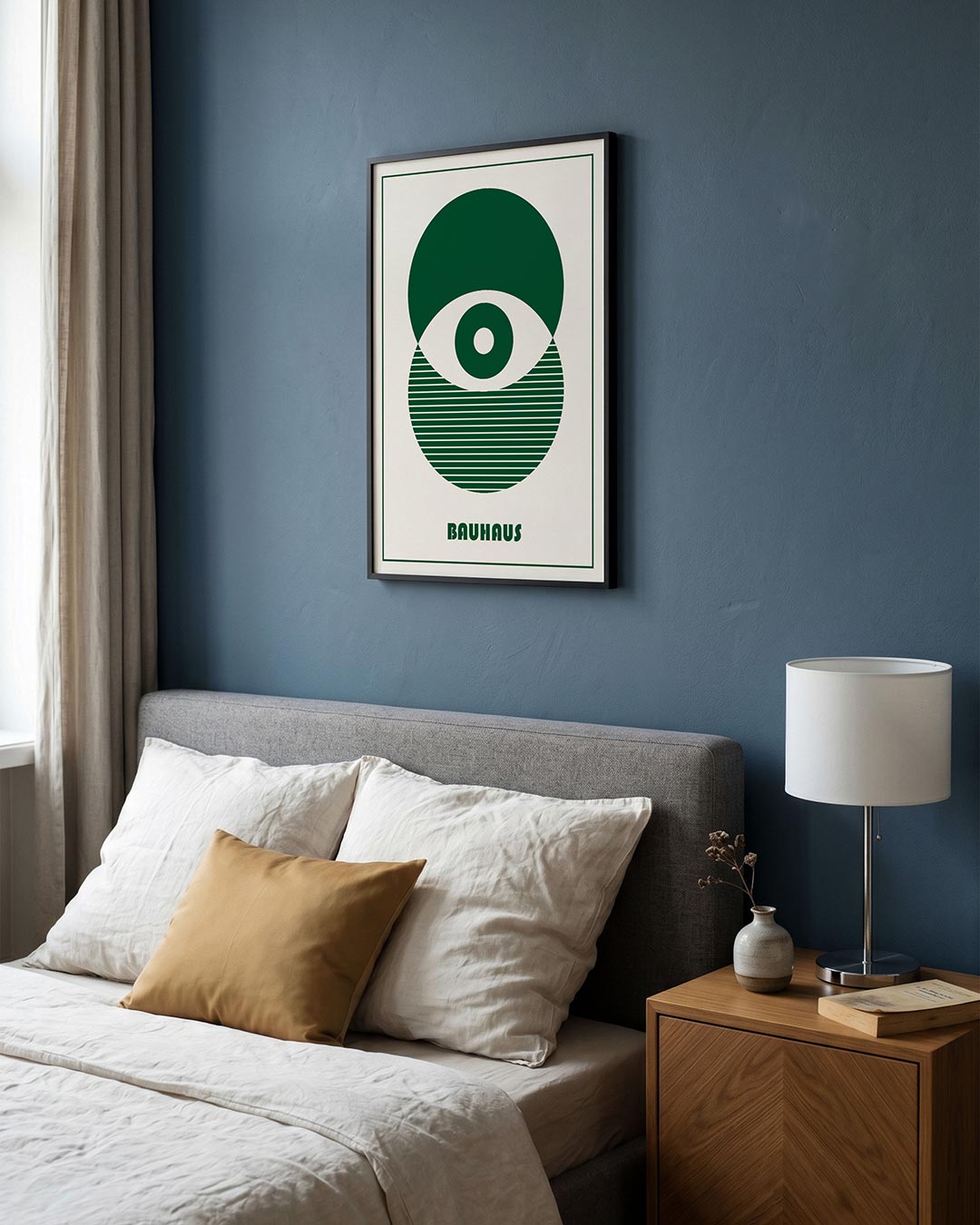 Cirkel en lijnen Poster