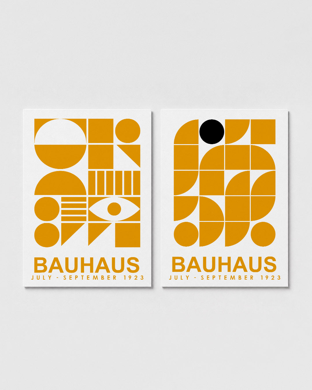 Vormen en vlakken Posterset