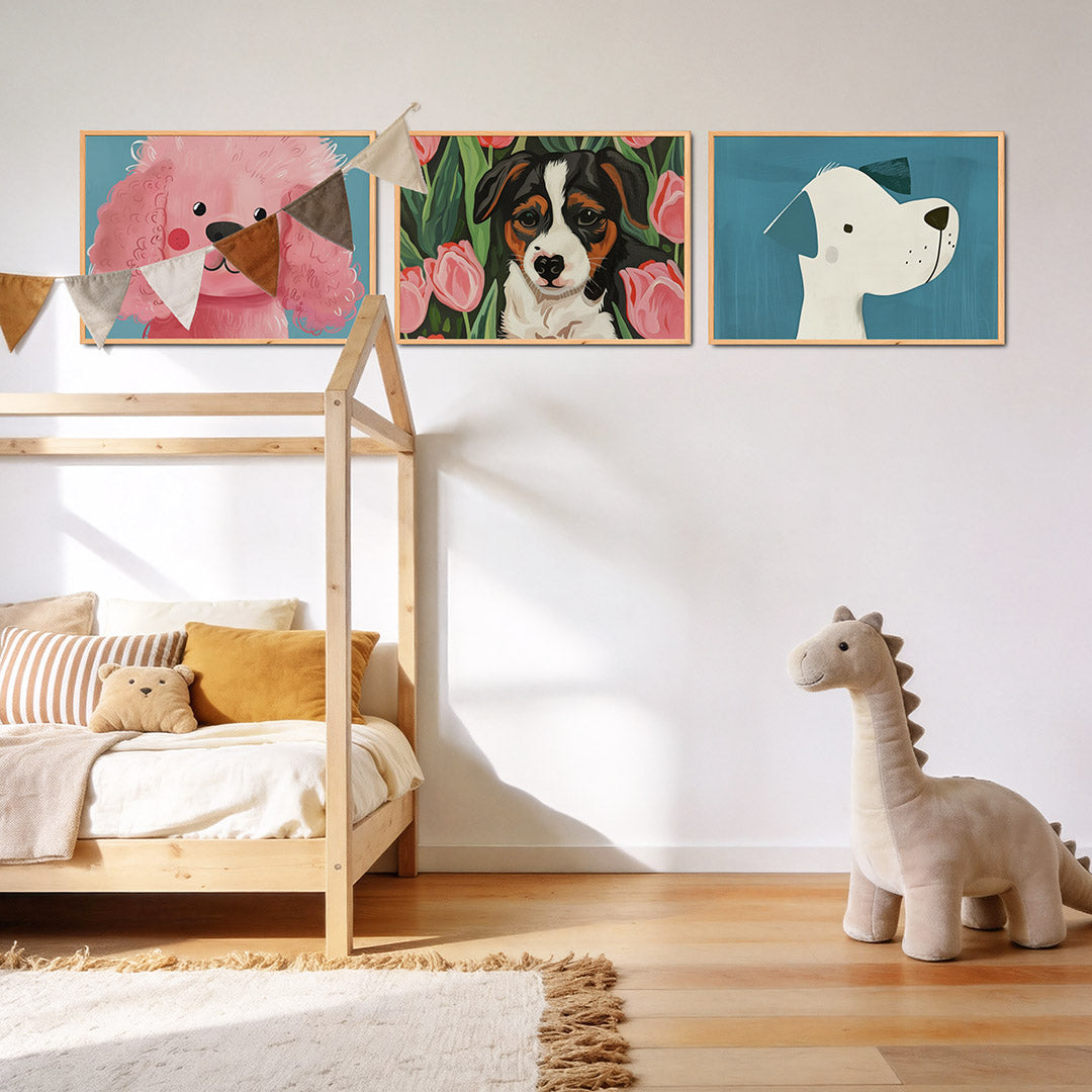 Vrolijke vormen Posterset