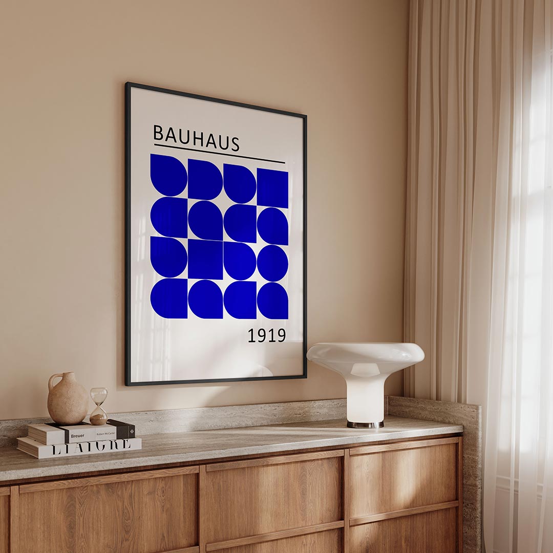 Vormen en vlakken Poster