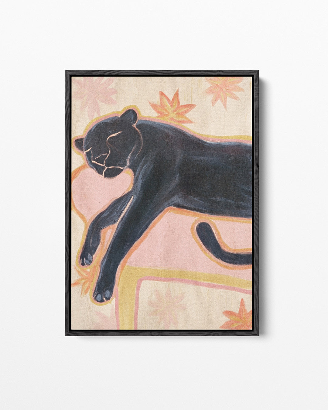 Dromerige panter Kunstwerk
