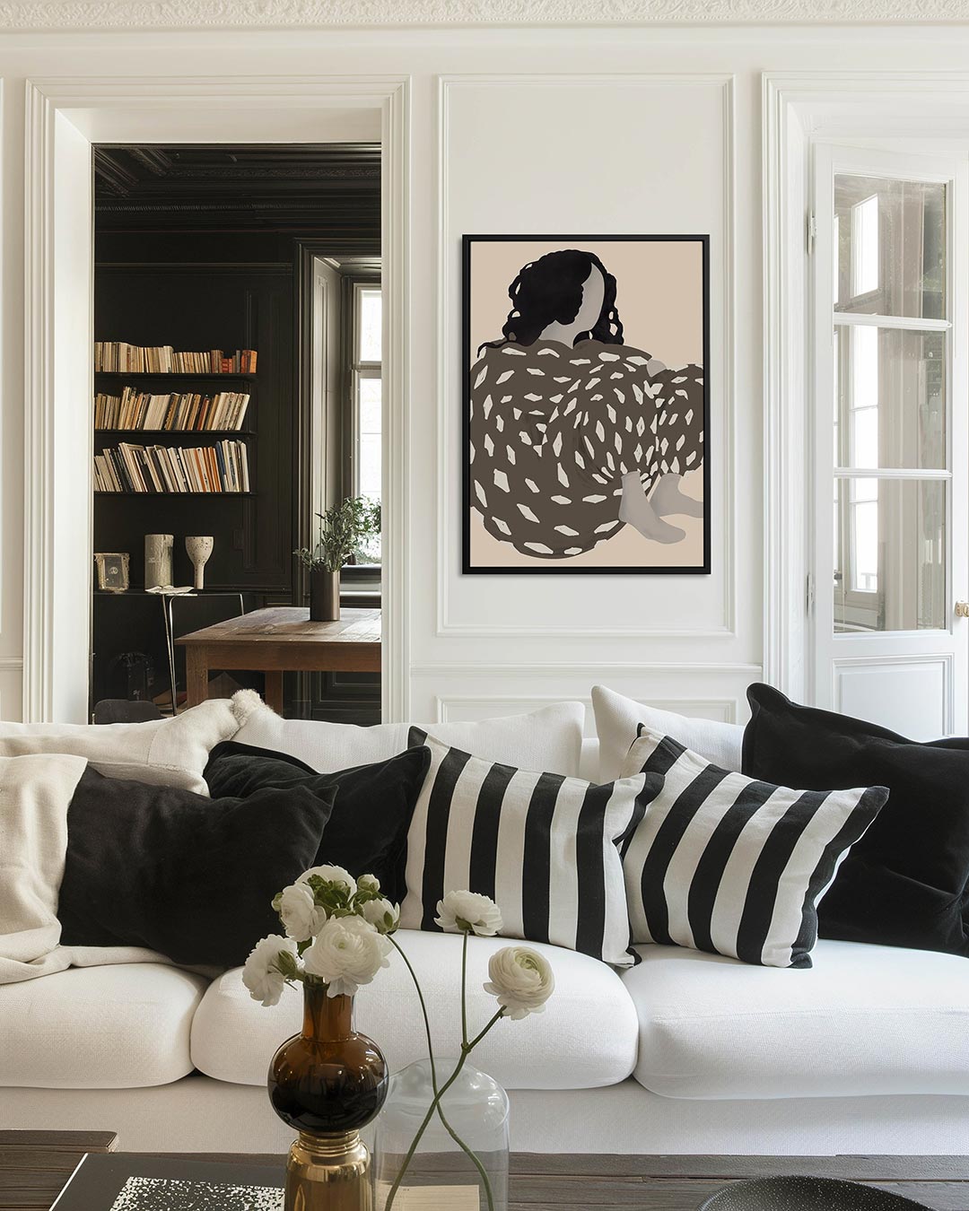 Gestileerde figuur Kunstwerk