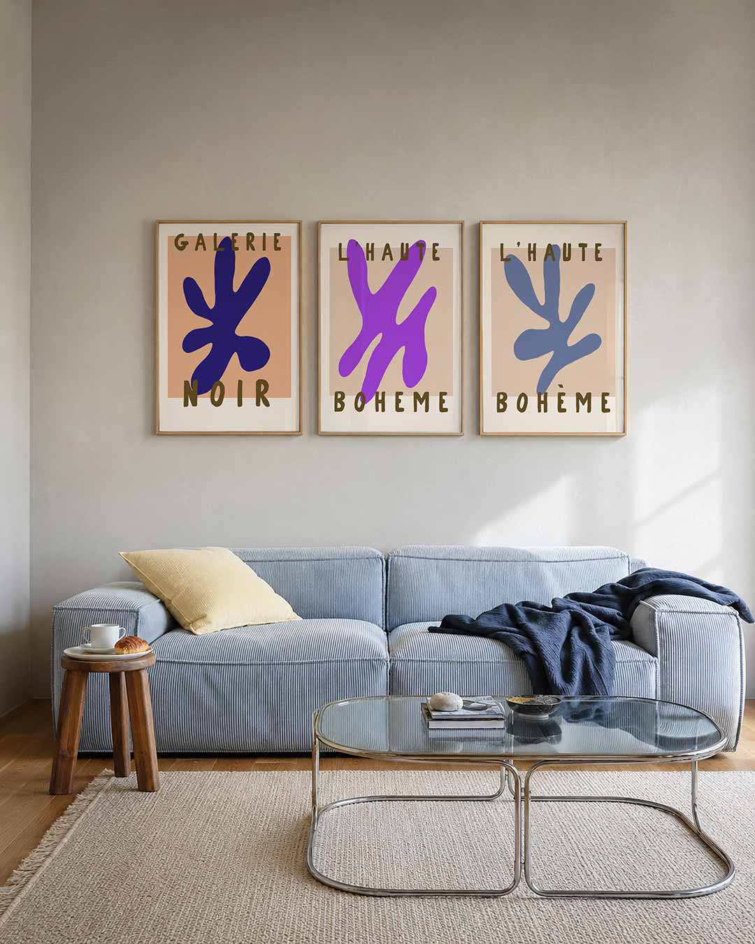 Kleur en vormen Posterset
