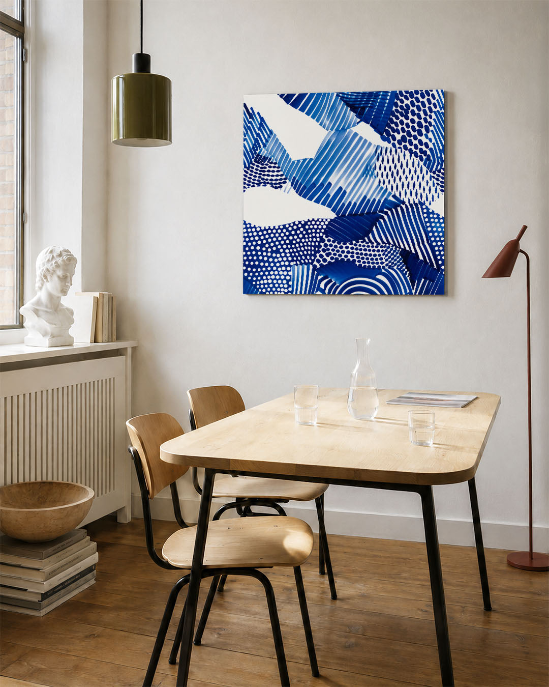 Dynamische patronen Kunstwerk