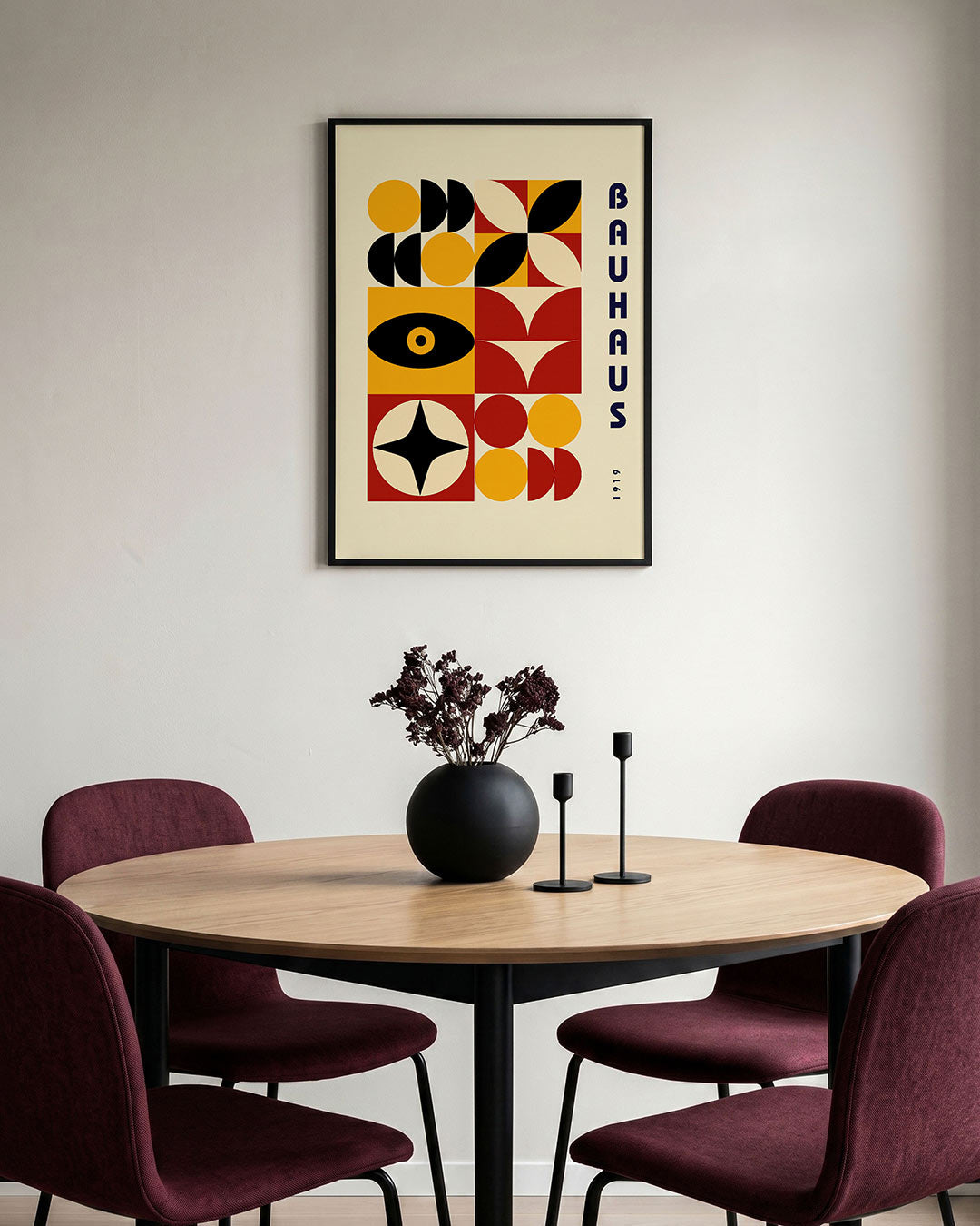 Vormen en vlakkenspel Poster