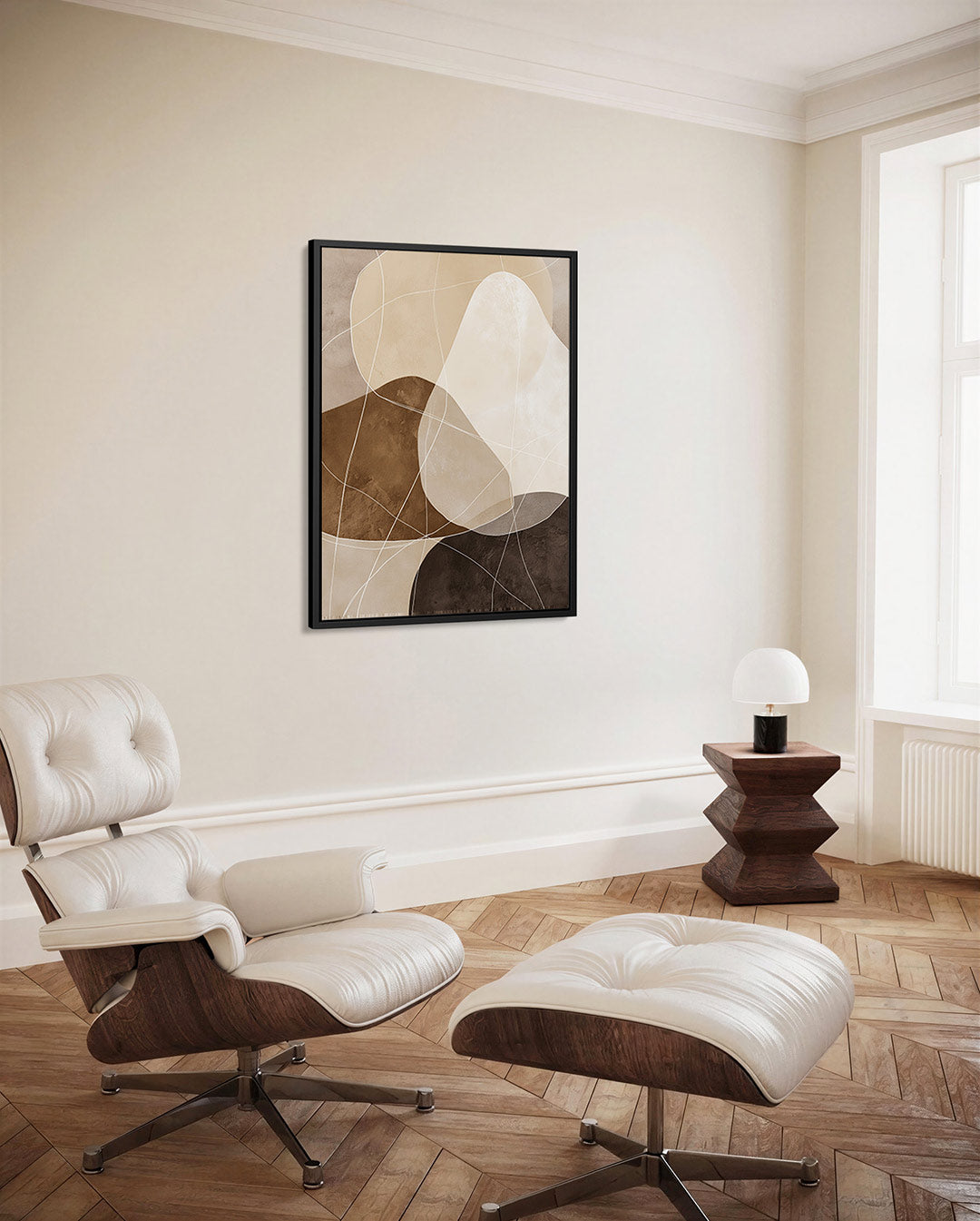 Organische vormen Kunstwerk