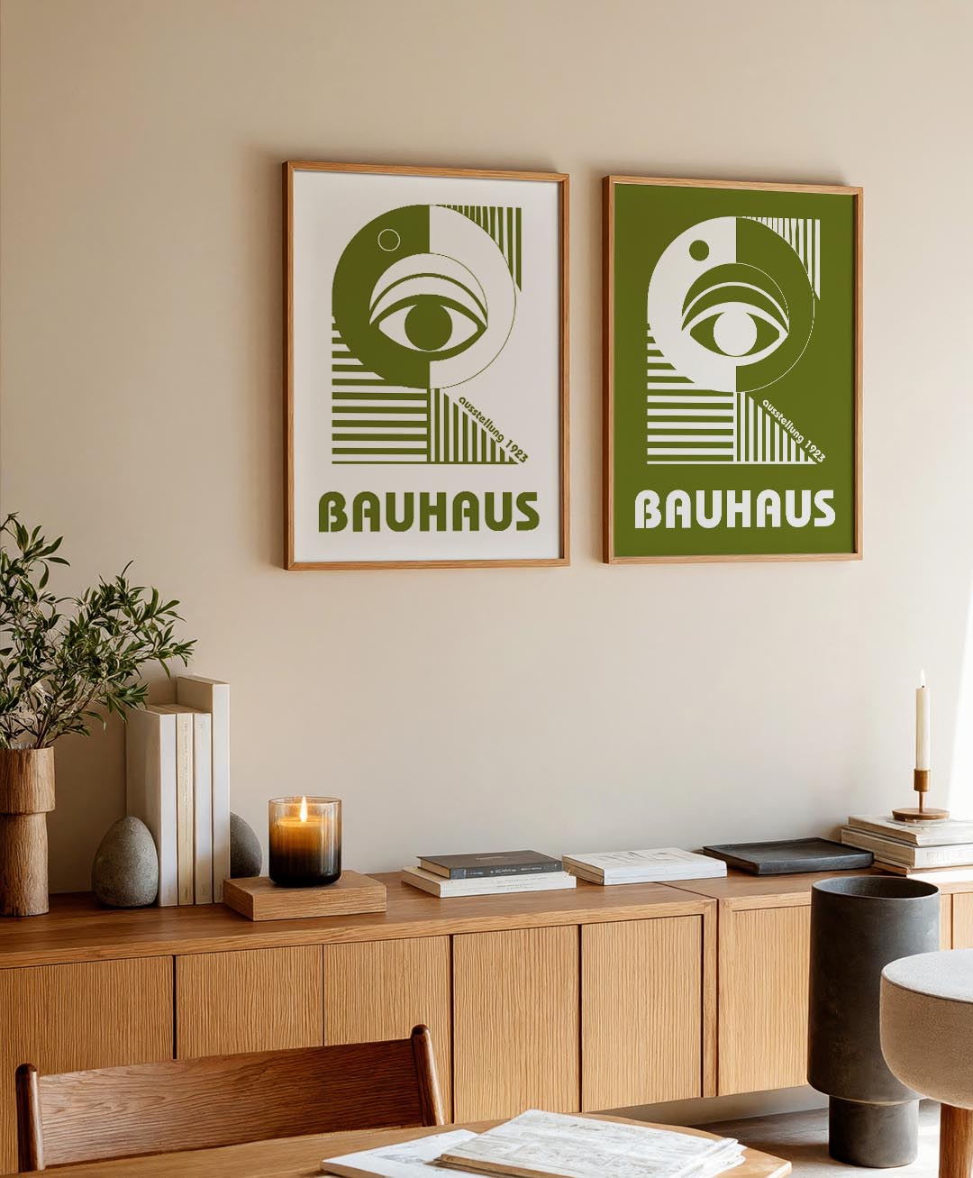 Oog en lijnen Posterset