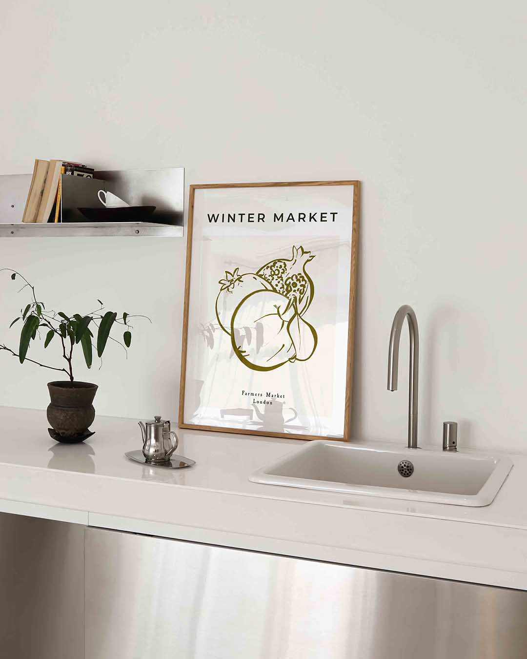 Winter market Poster