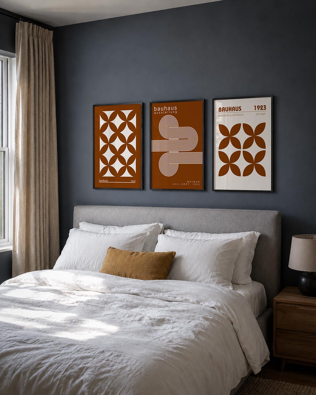 Vormritme en kleur Posterset