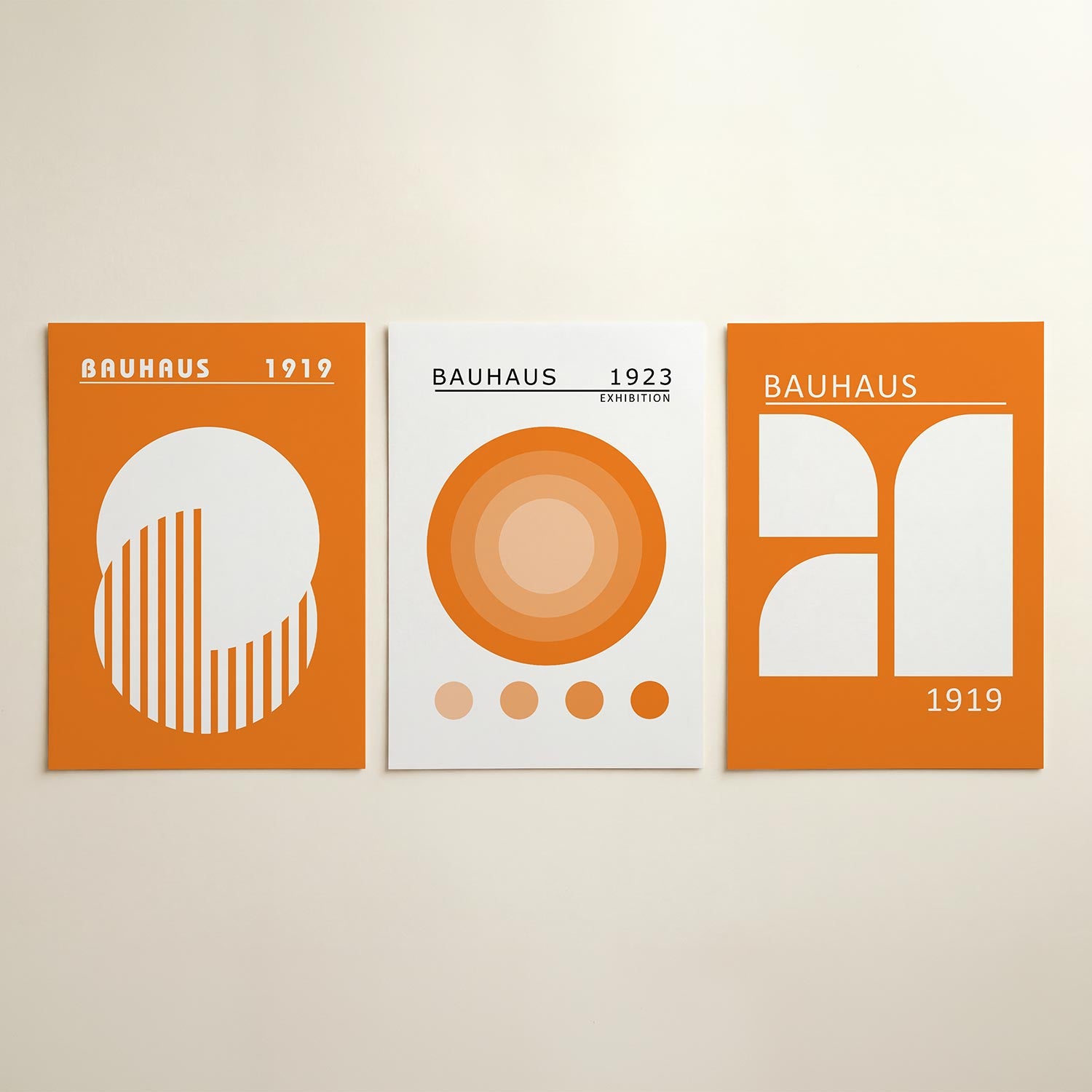 Vormen en vlakken Posterset