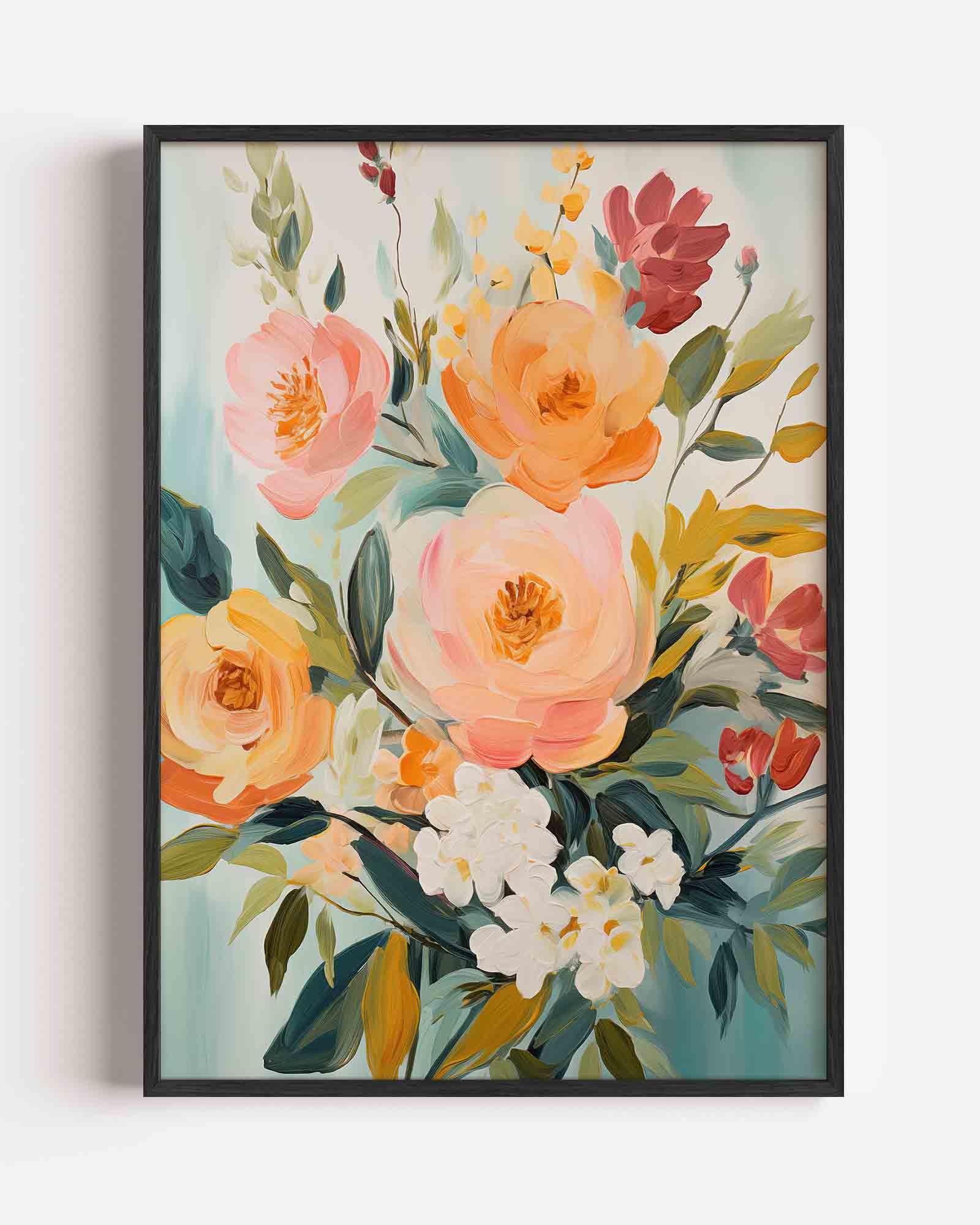 Bloemenboeket Poster