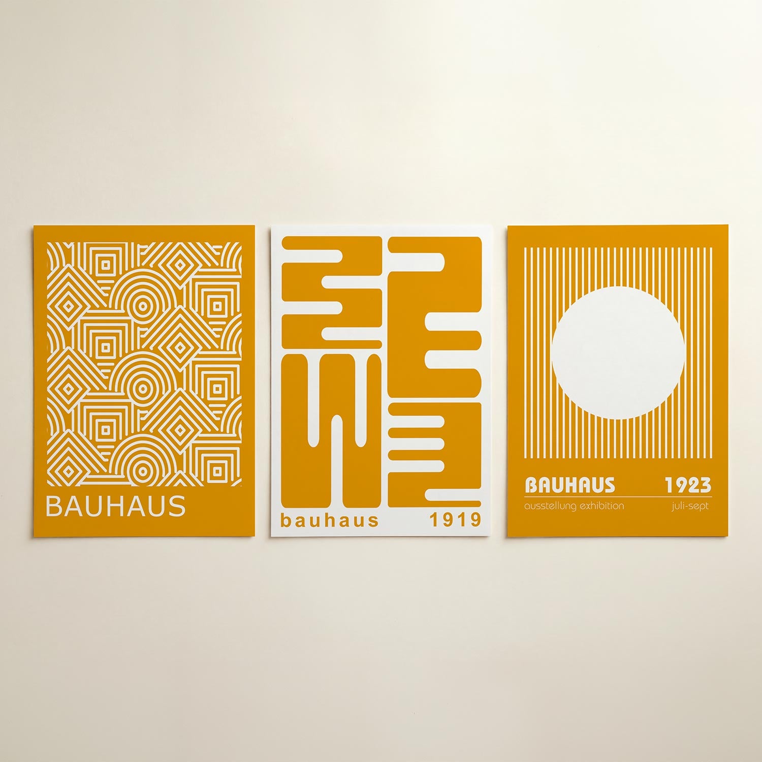 Patroon en lijnen Posterset