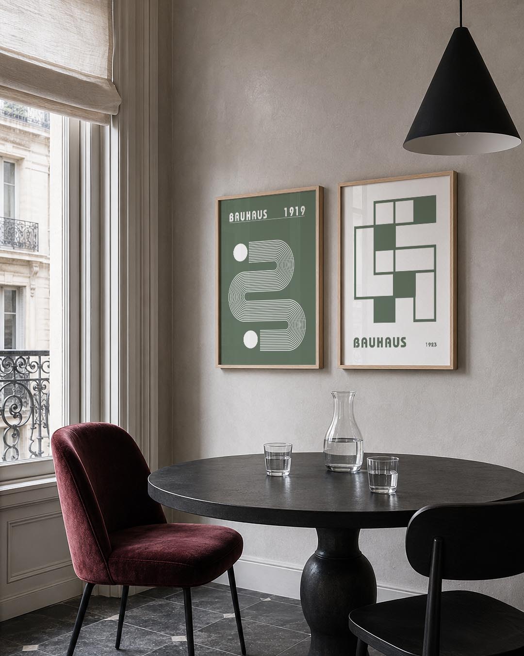 Lijnen en vormen Posterset