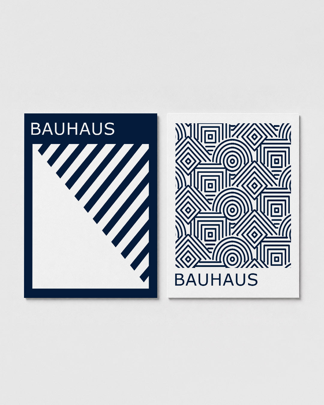 Diagonal strepen Posterset