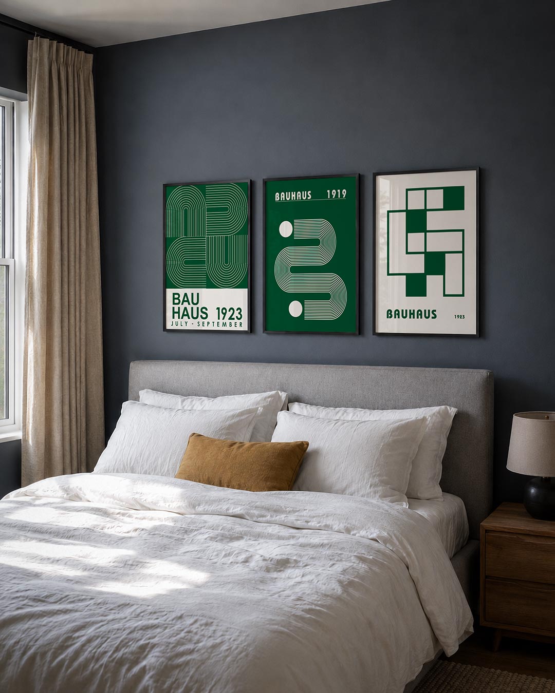 Lijnen en kleurvlakken Posterset