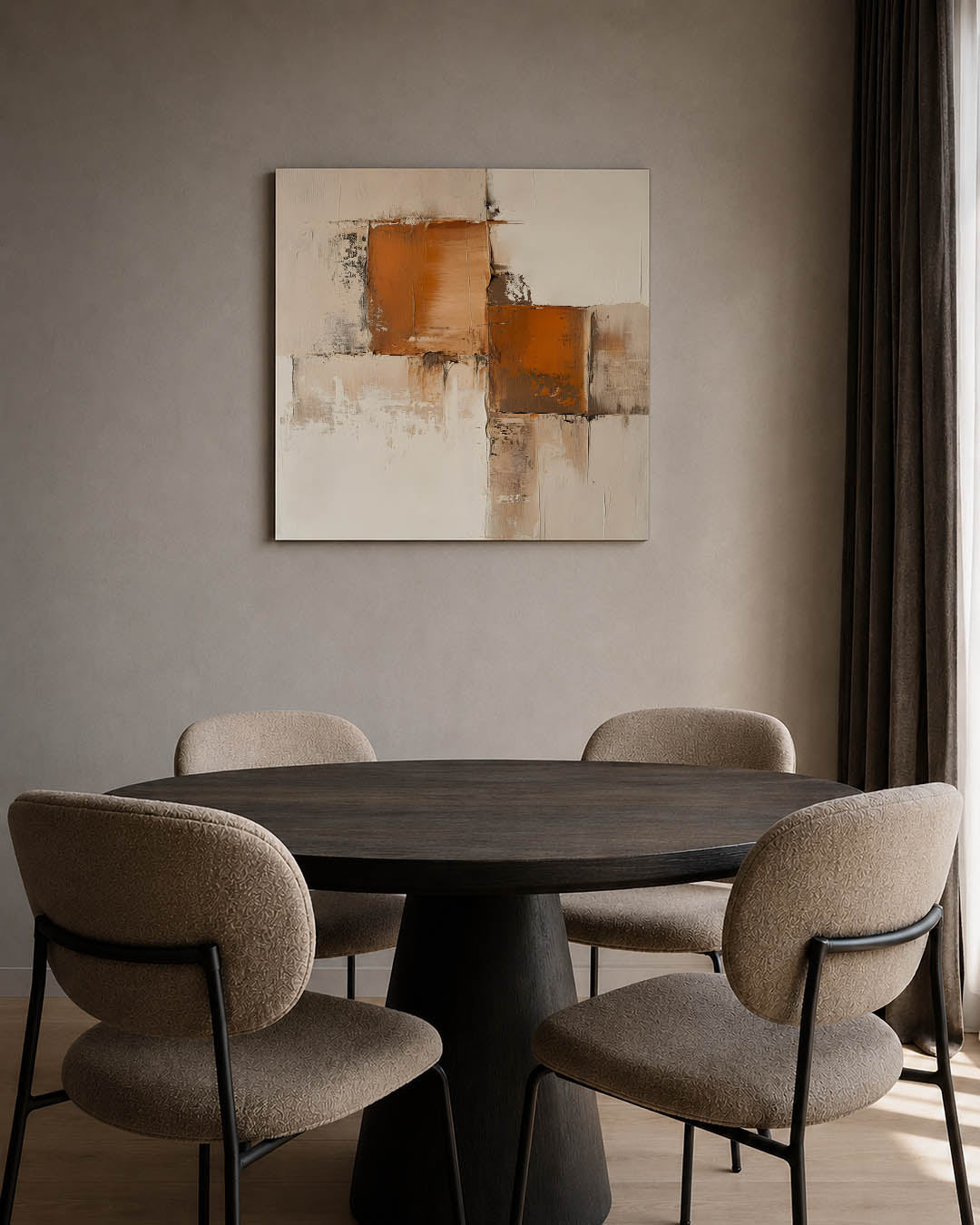 Geometrische vormen Kunstwerk
