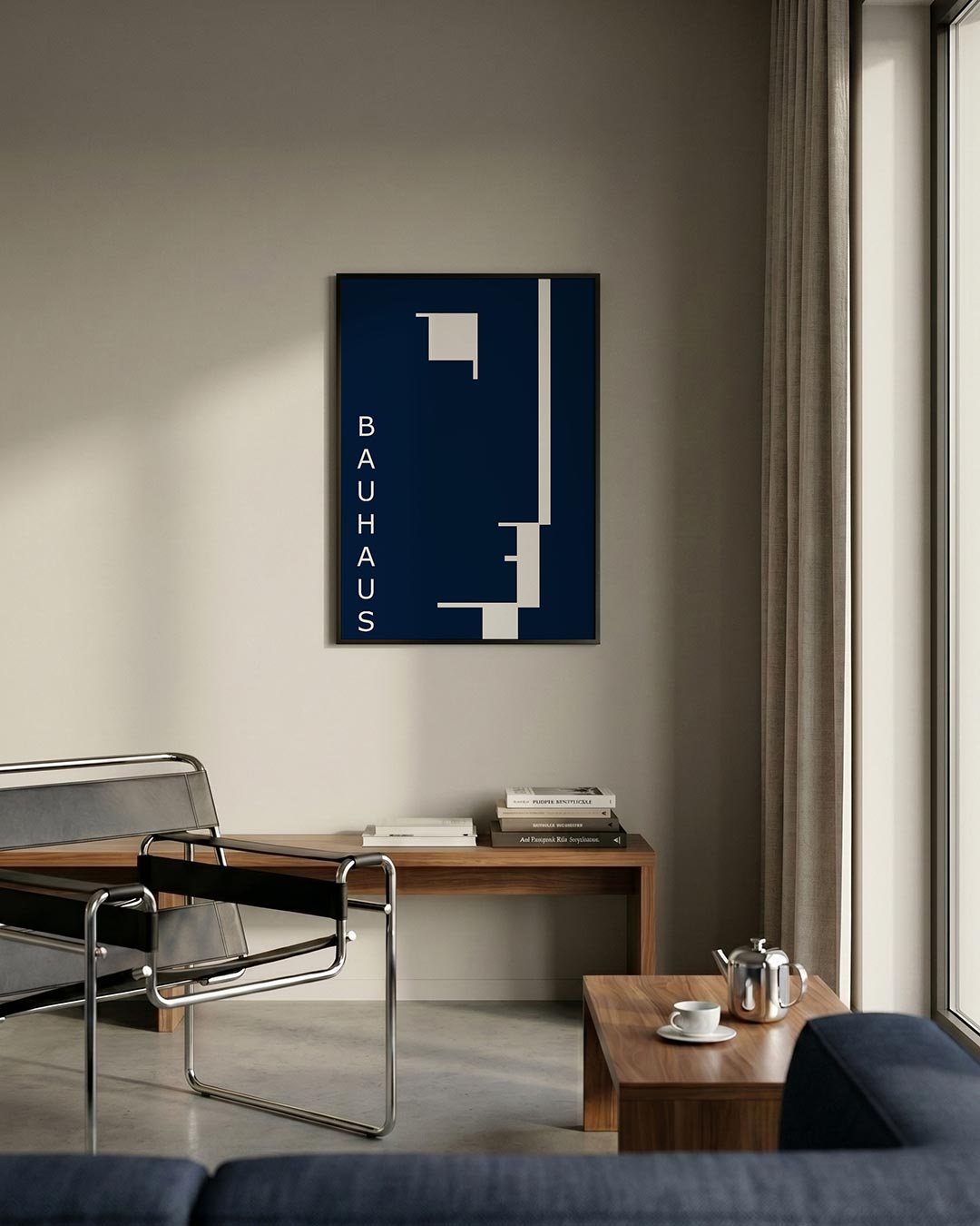 Lijnen en vlakken Poster