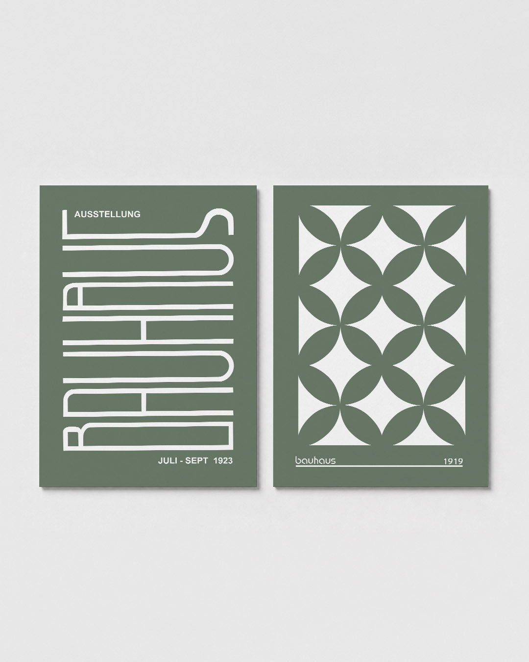 Lijnenspel en kleur Posterset