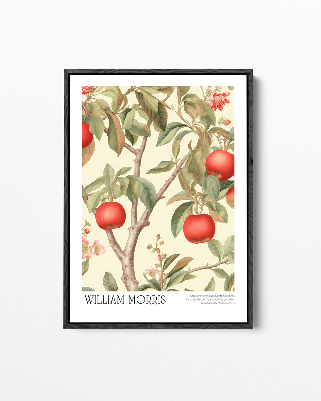 Fruit en bladeren Kunstwerk
