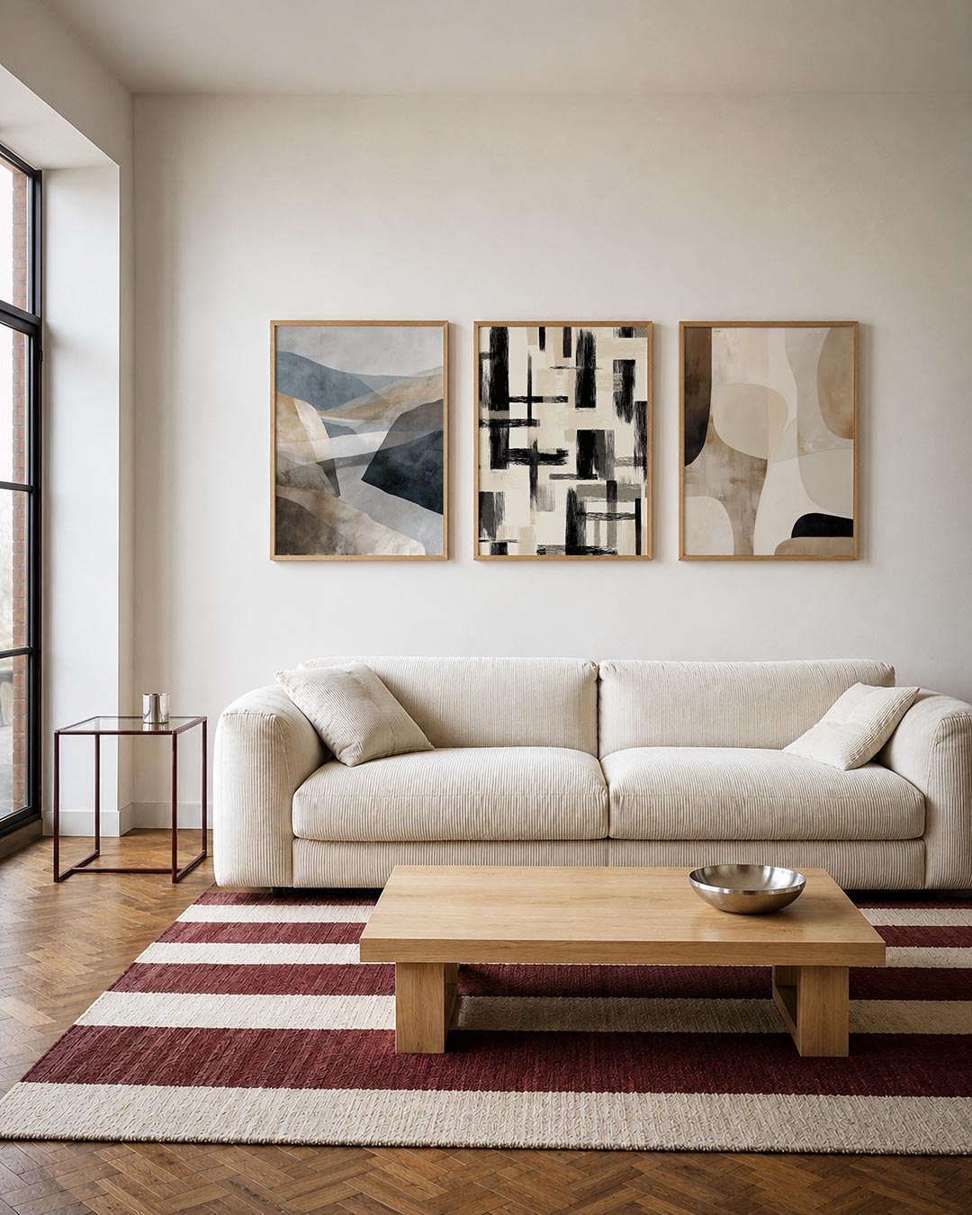 Landschap in lagen Posterset