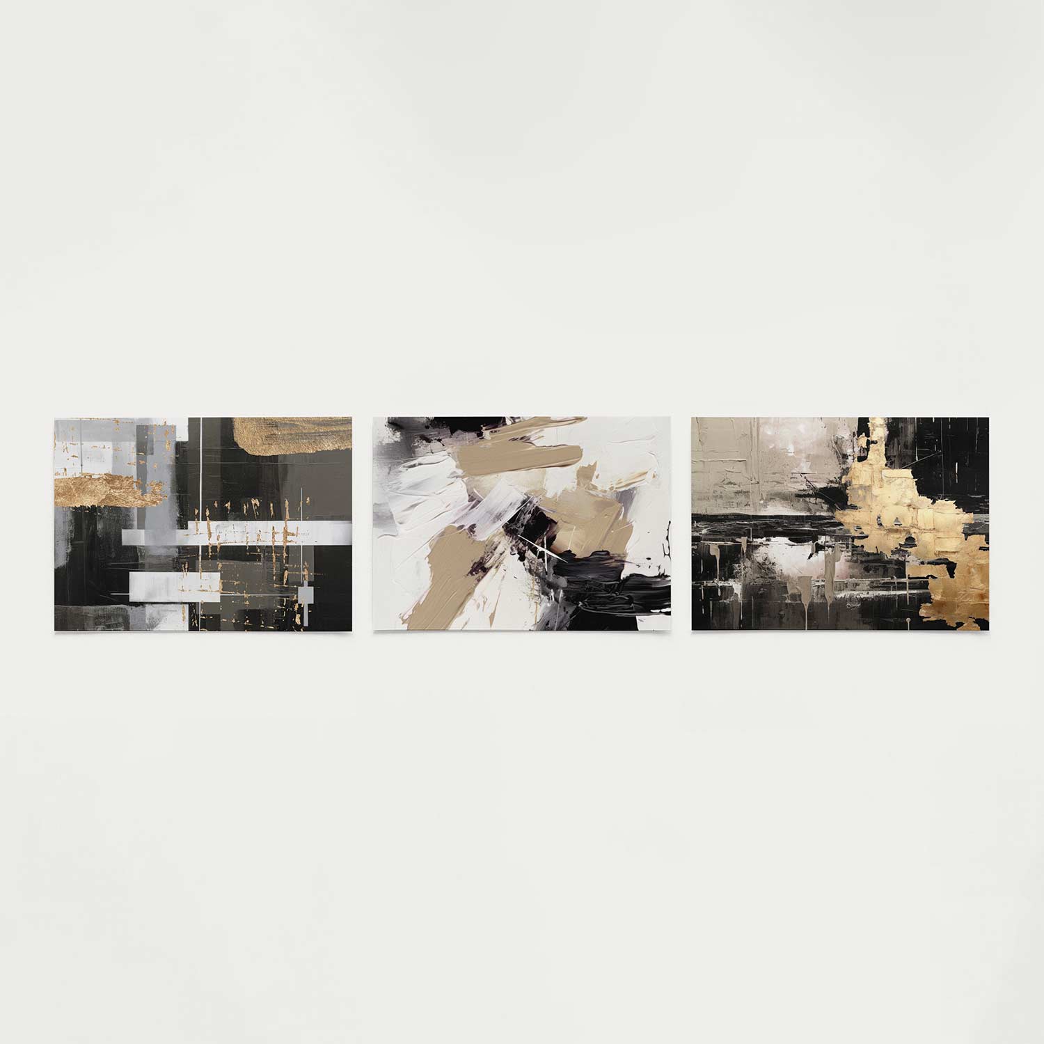 Gouden lijnenspel Posterset