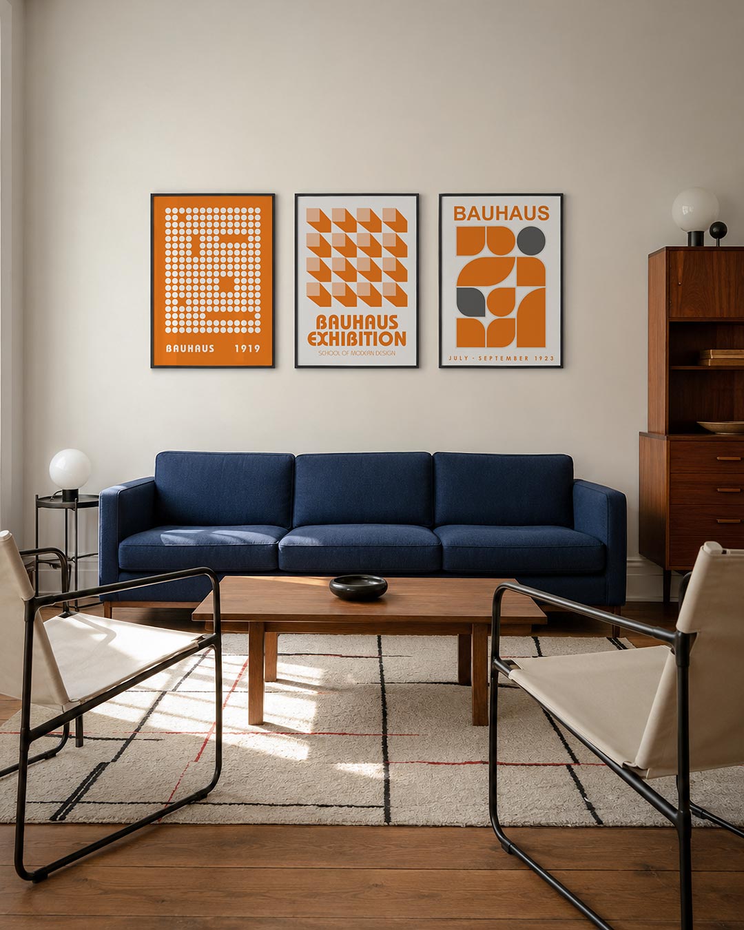 Cirkelpatroon en kleur Posterset