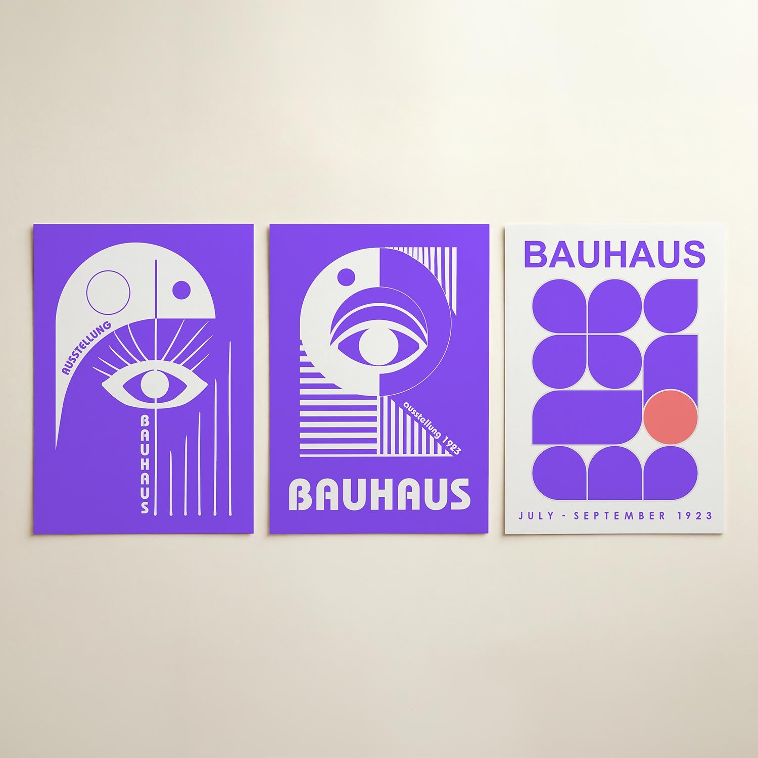 Oog en lijnen Posterset