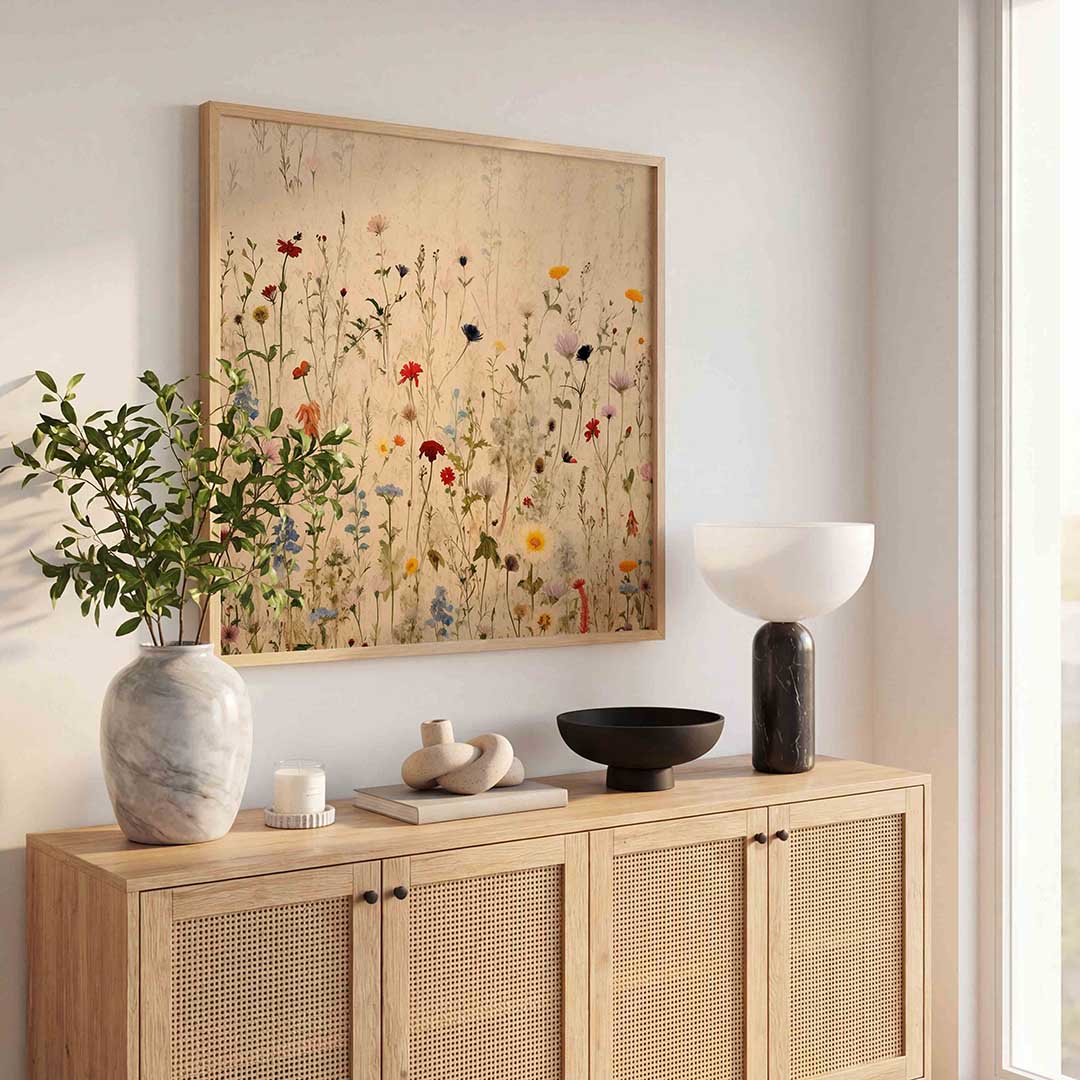Wilde bloemen Poster