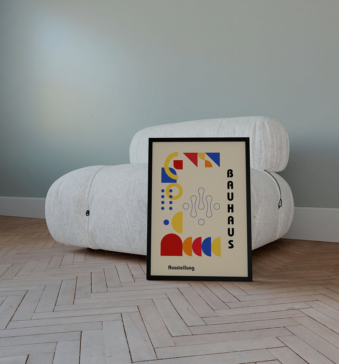Vormen en vlakkenspel Poster