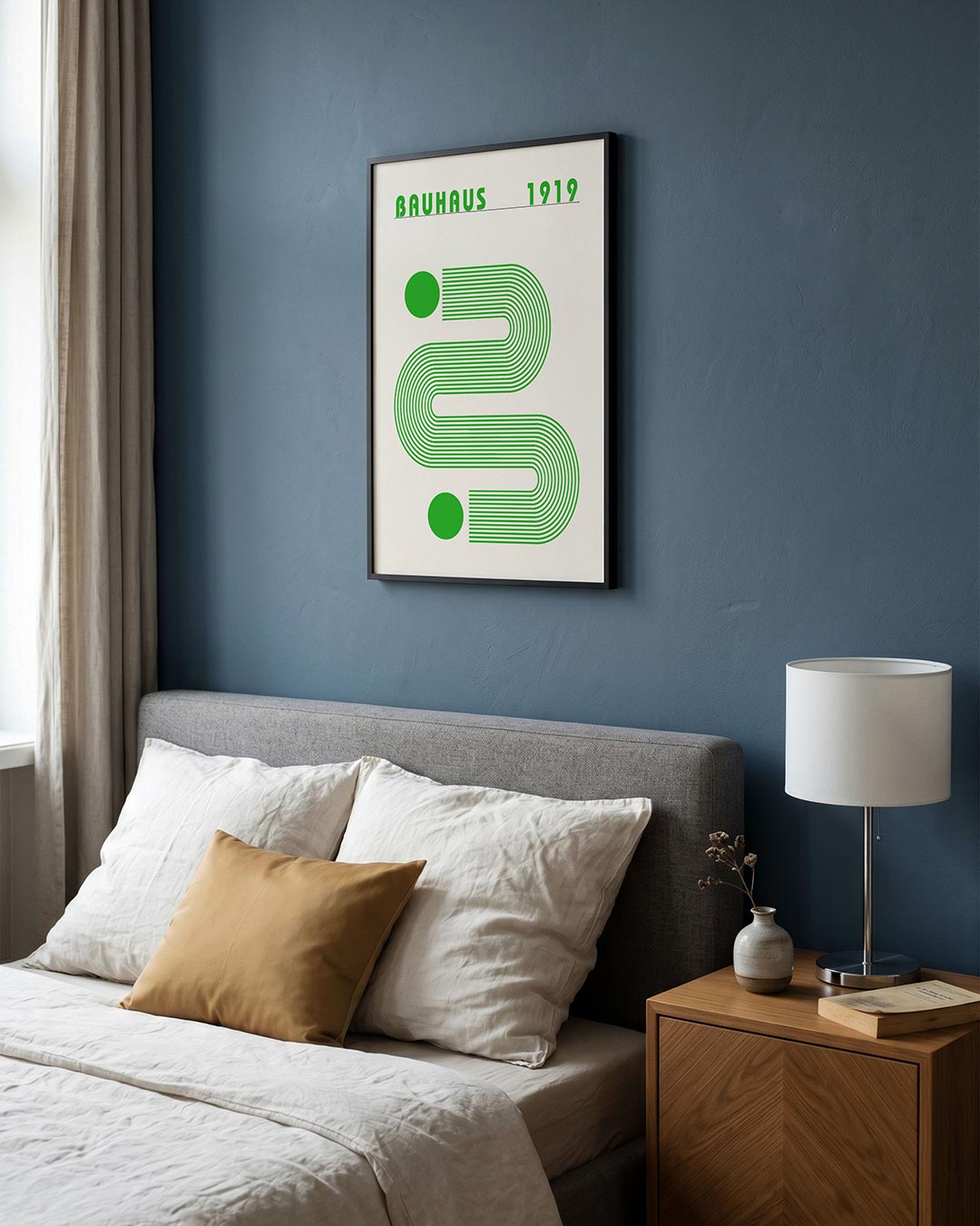 Lijnenspel en vormen Poster